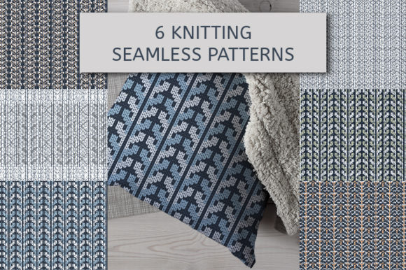 6 Knitted Patterns with Elastic Band for Winter and Christmas Knitting