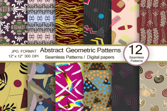 Abstract Geometric Patterns: A Versatile Design Tool for Modern Creatives