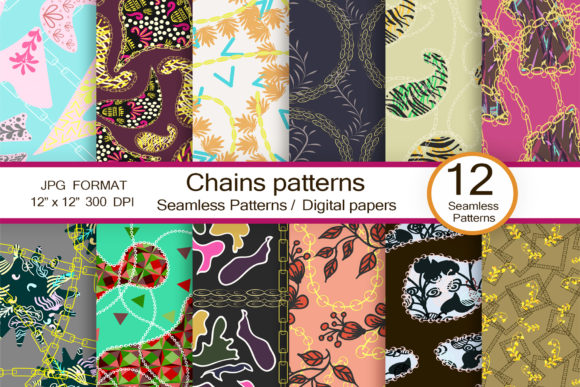 Chains Patterns Designs: A Creative Resource for Modern Designers