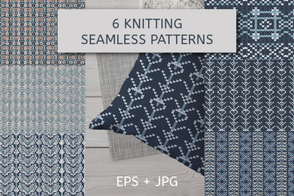 Exploring 6 Blue Knitted Patterns for Winter and Holiday Crafting