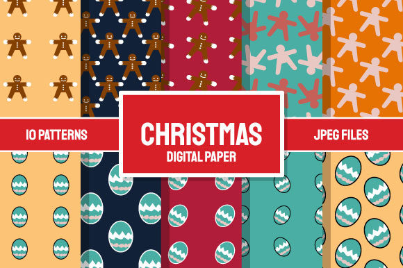 Gingerbread and Easter Egg Patterns: A Versatile Design for Creative Projects