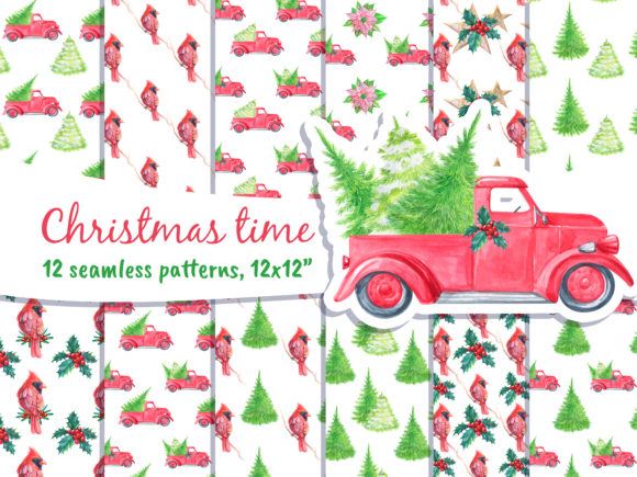 Merry Christmas Seamless Patterns: A Creative Resource for Design Enthusiasts