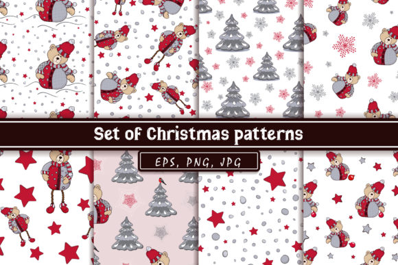 Set of Christmas Patterns: A Strategic Resource for Creative and Business Goals
