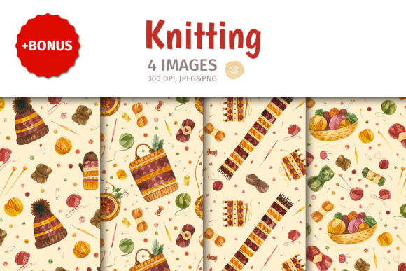 Watercolor Patterns for Knitting and Crochet: A Creative Tool for Branding and Design