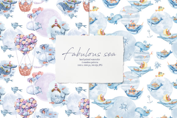 Watercolor Whales Seamless Patterns: A Strategic Tool for Creative and Practical Use