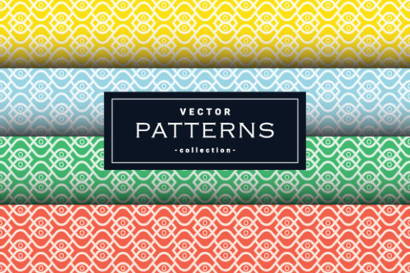 Wave Seamless Abstract Patterns Set: A Versatile Resource for Designers
