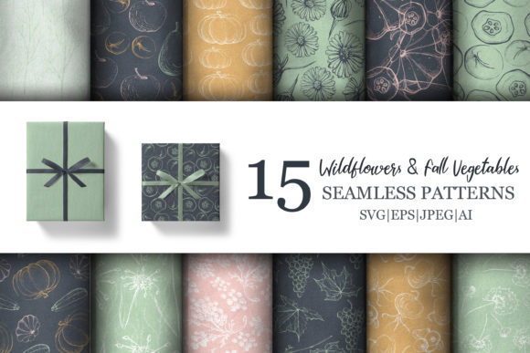 Wildflower Fall Vegetable Patterns